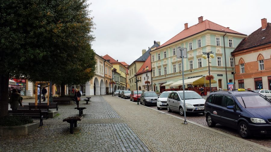 As tranquila ruas de Kutná Hora