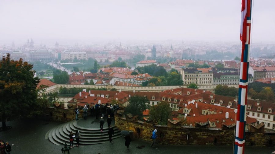 Vista de Praga a partir do Castelo