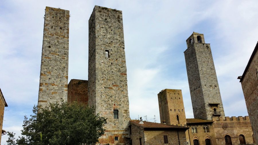 As torres de San Gimignano