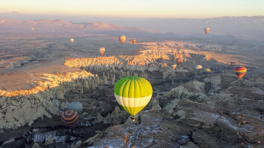 Voo de balão em Goreme, Capadócia, Turquia