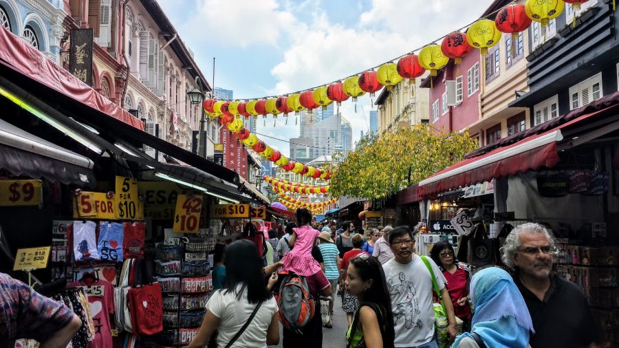 Feirinha em Chinatown, Singapura