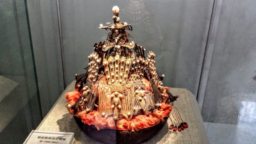 Coroa de pérolas da Imperatriz Chinesa na Dinastia Qing