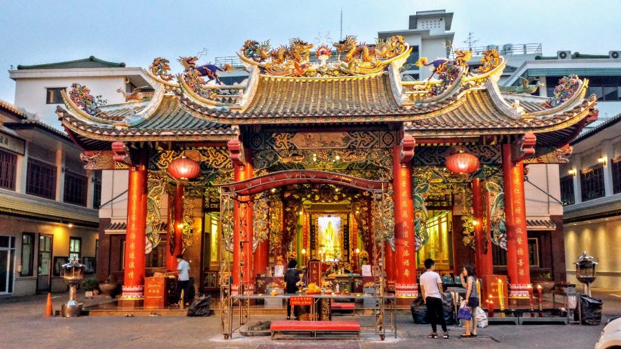 Templo em Chinatown - Bangkok